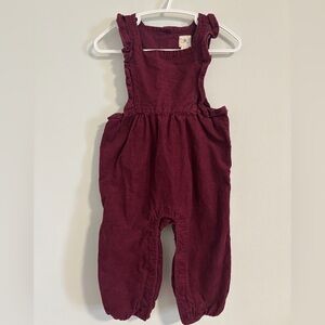 GAP Kids Maroon Overalls